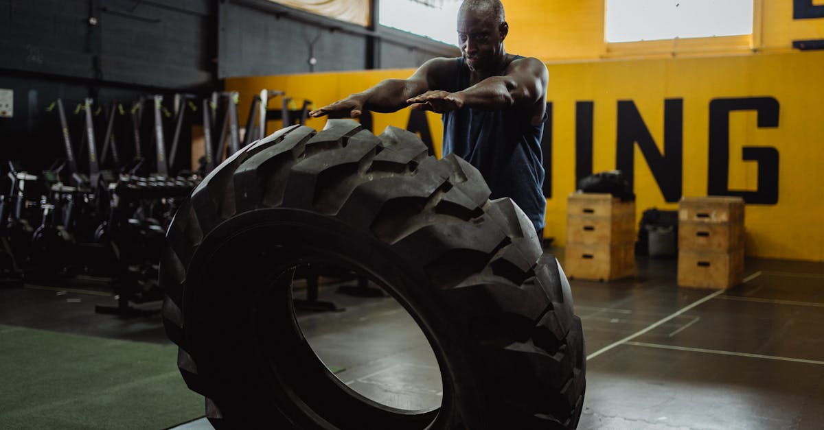 Over-exercising Workout Scene With Tired Athlete And Gym Equipment