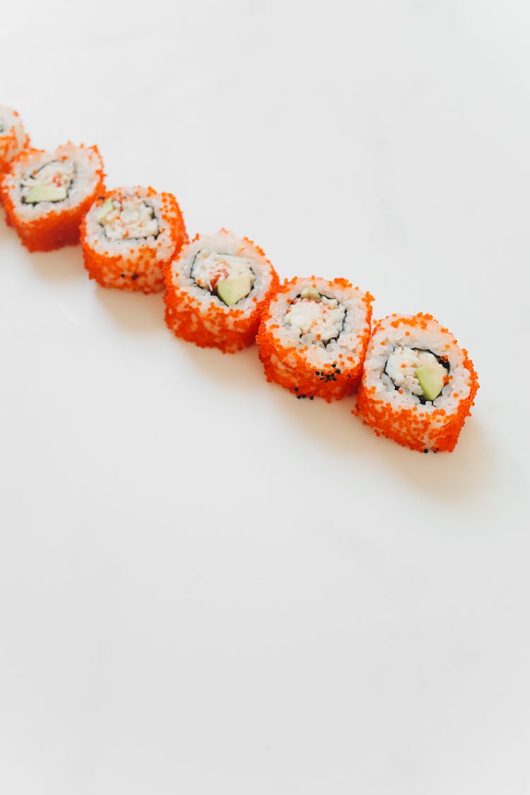 Delicious California Rolls 