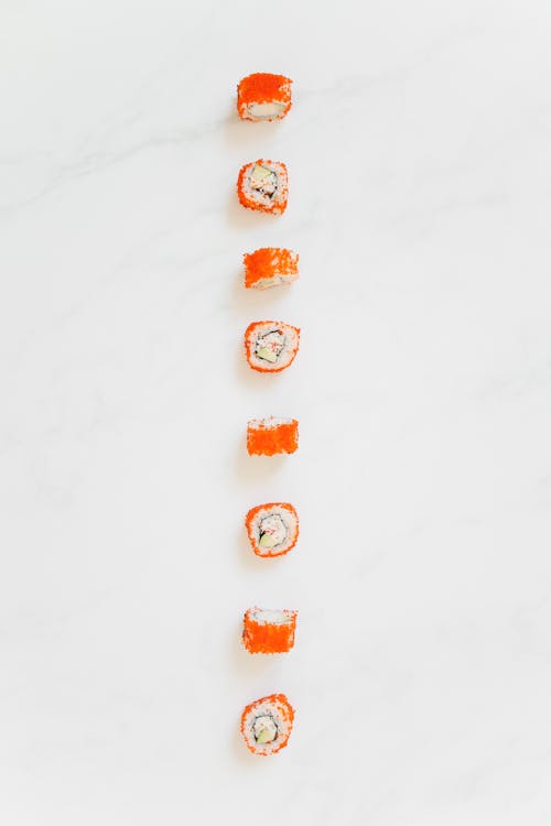 Free Food Art with Sushi Stock Photo