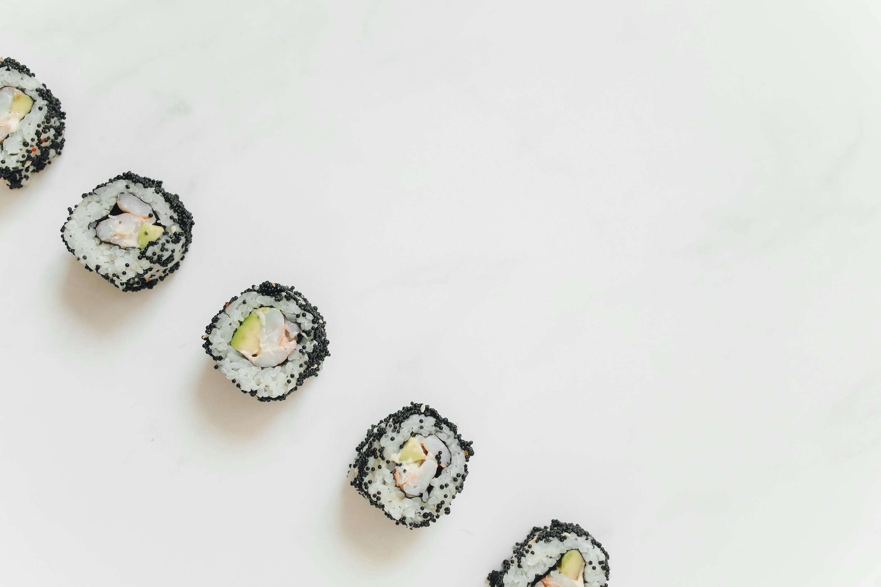 https://www.pexels.com/photo/still-life-with-sushi-4725601/