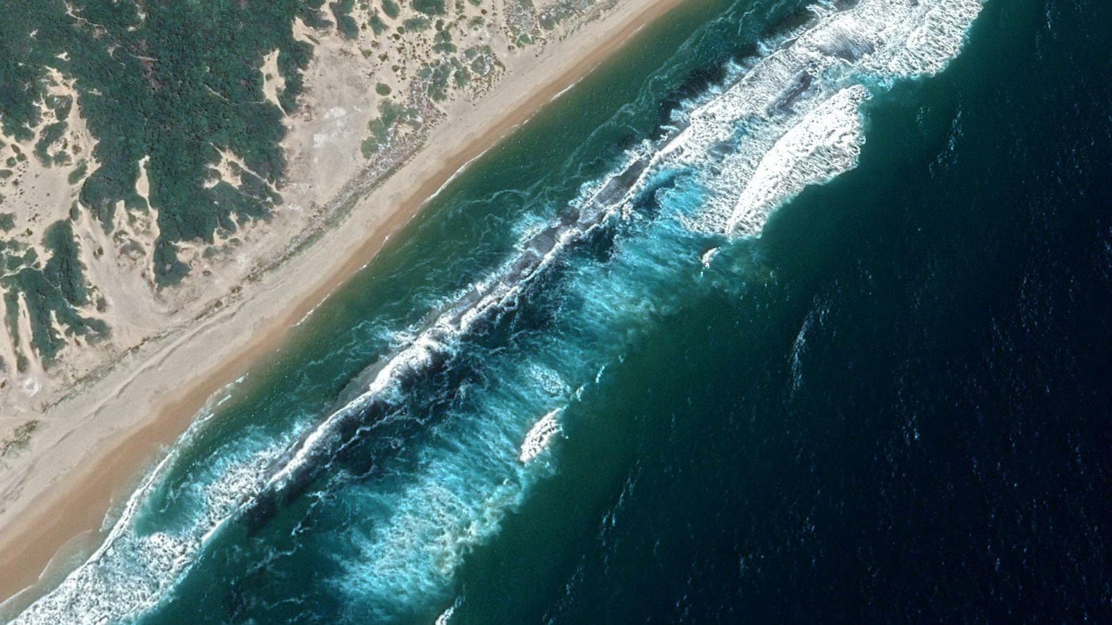 Litoral de Moçambique.