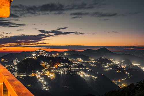 Free stock photo of dawn, hills, india