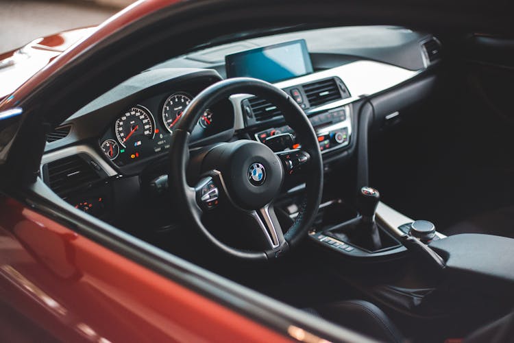 Interior Of Modern Luxury Automobile Cabin