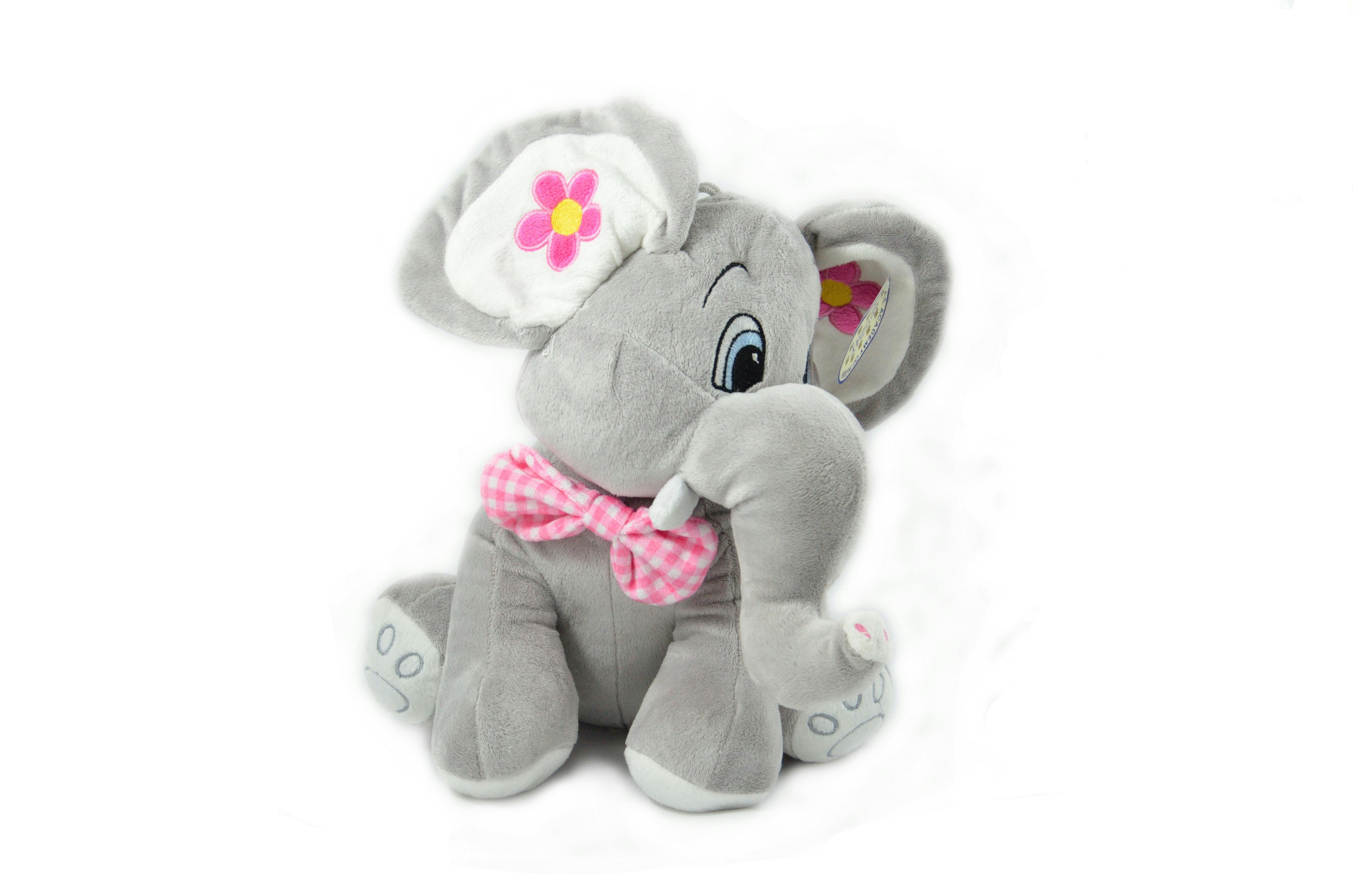 gray elephant plush toy free stock photo