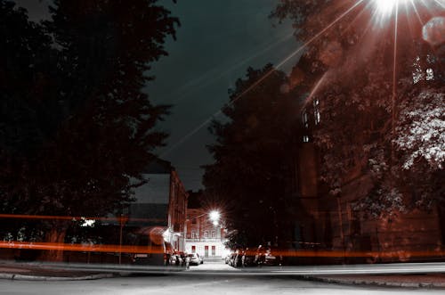 arabalar, gece, lviv içeren Ücretsiz stok fotoğraf