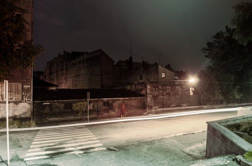 gece, lviv, sokak içeren Ücretsiz stok fotoğraf