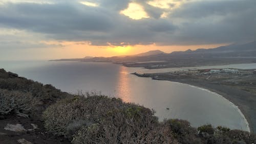 Kostenloses Stock Foto zu meer sonnenuntergang, ozean