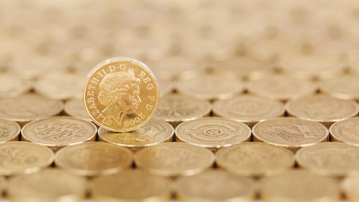 Free Gold Round Coin Stock Photo