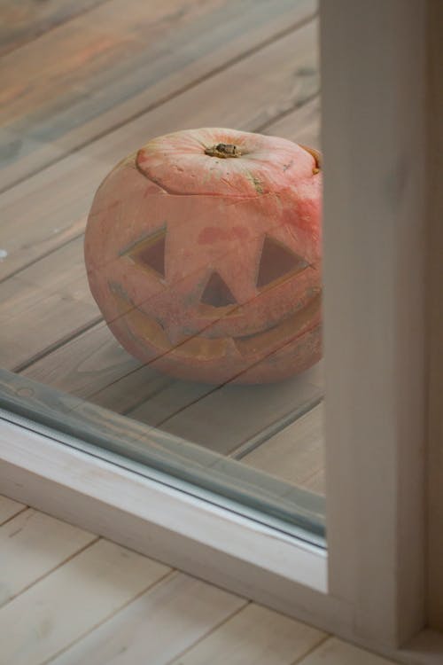 Pumpkin Carved for Halloween