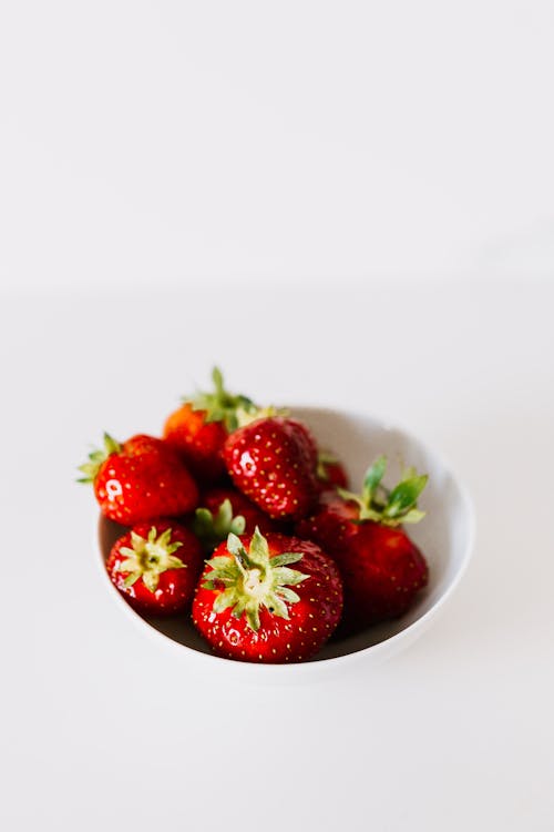 Strawberries in Bowl