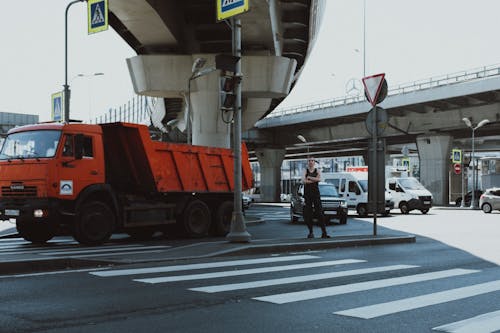 People Walking on Street Near Building