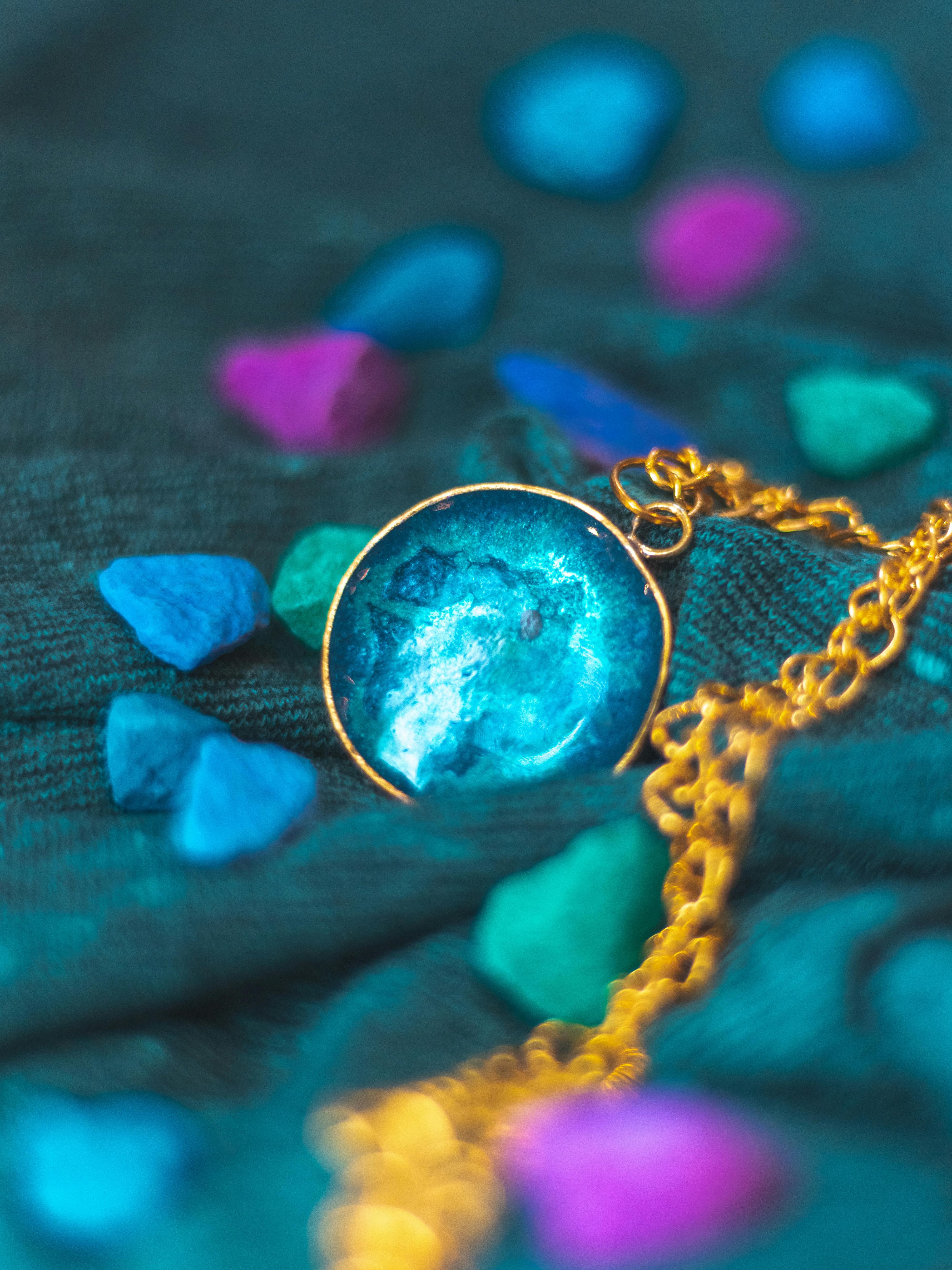 shining blue gem