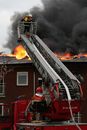 Firefighters On a Fire Truck