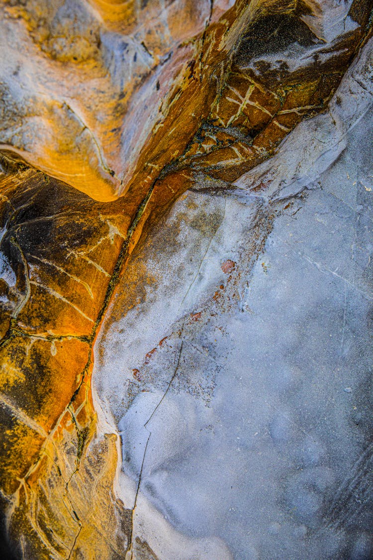 Close-Up Photo Of A Surface And Texture Of A Stone