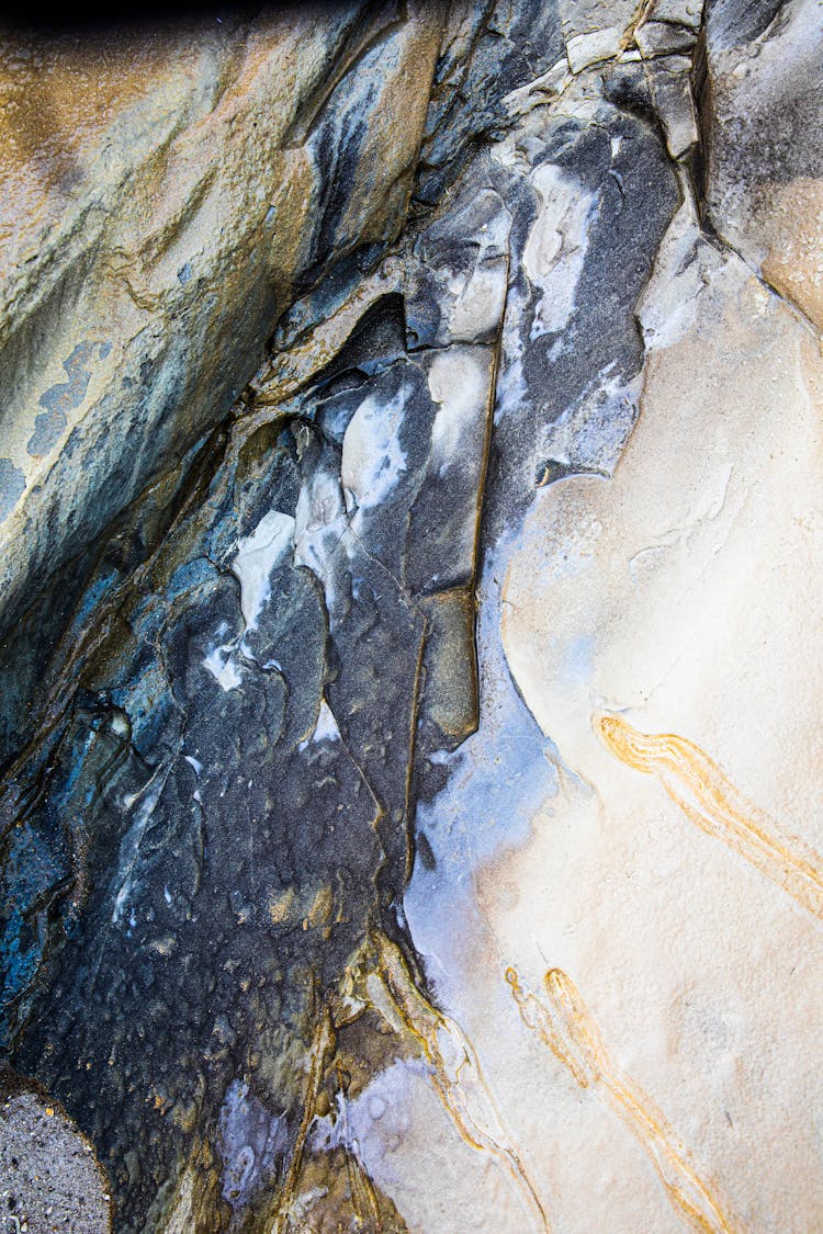 Close-Up Photo Of A Surface And Texture Of A Stone