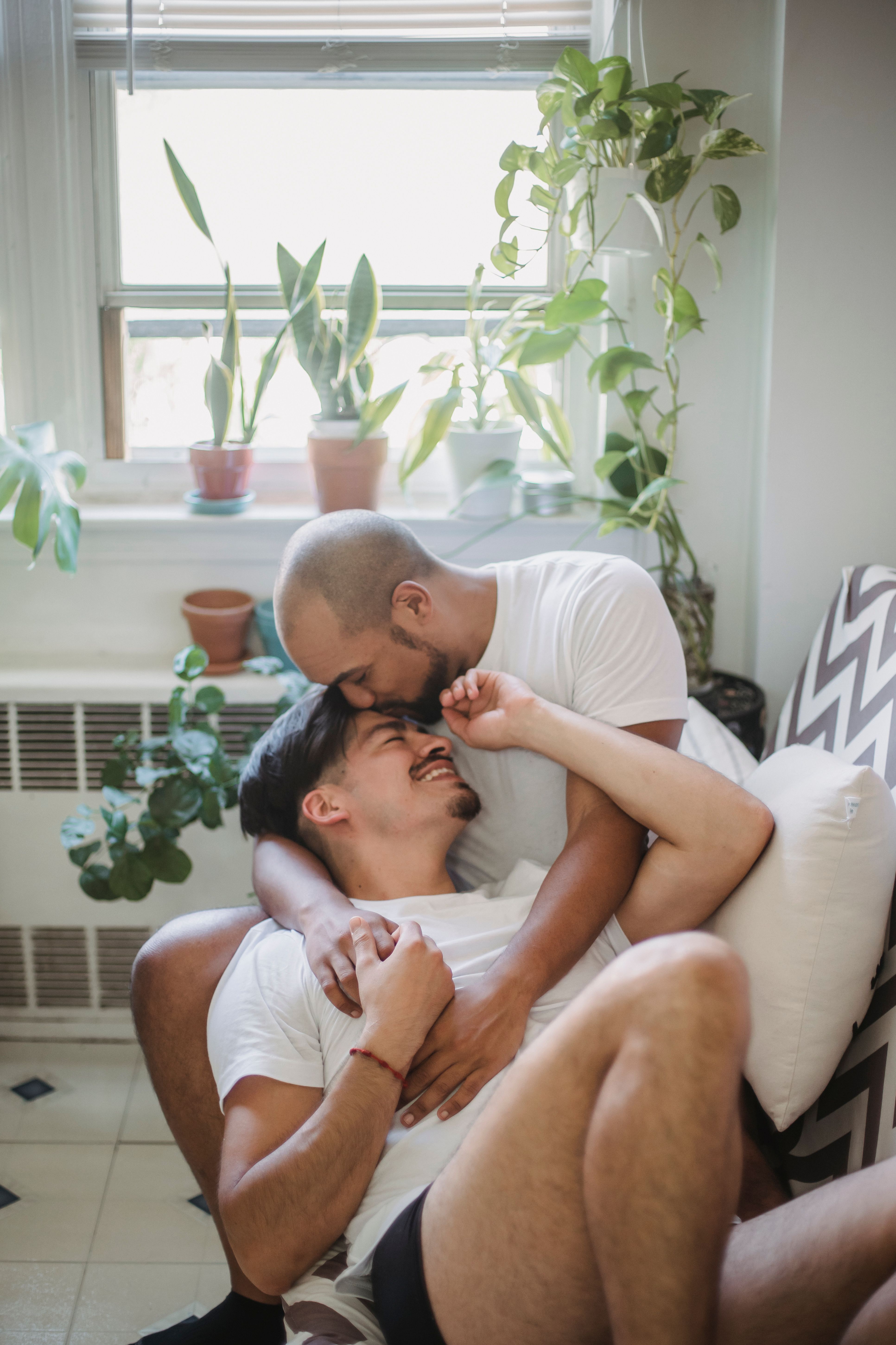 Two Men Being Affectionate · Free Stock Photo