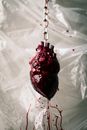Red and Black Hanging Ornament