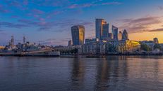 City Skyline Under Blue Sky