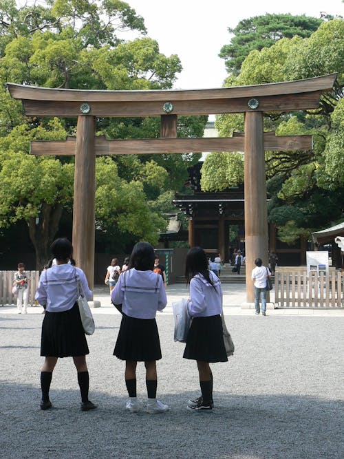 Free stock photo of girls, japan, school Stock Photo