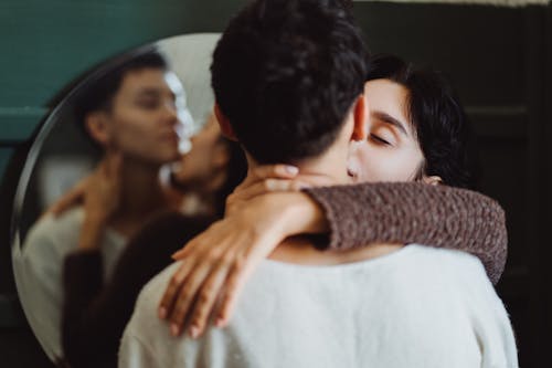 Free Two Women Being Affectionate Stock Photo