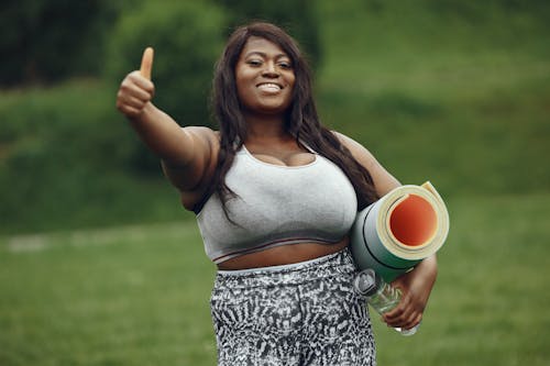 Woman Wearing Sports Clothes