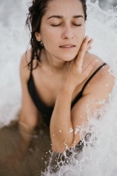 A Woman at a Shore