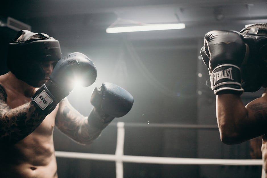 Man In Black Boxing Gloves · Free Stock Photo