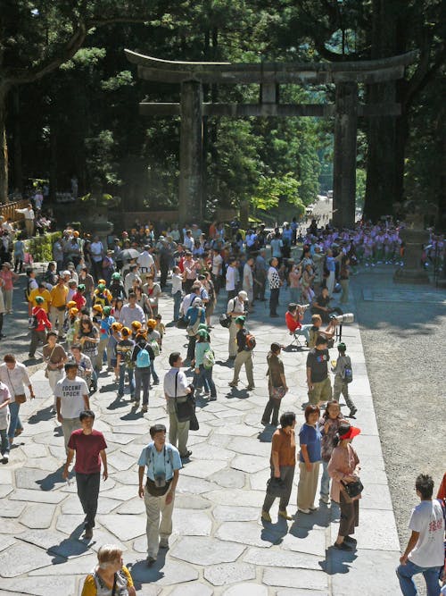 Free stock photo of crowd, japan, shrine Stock Photo