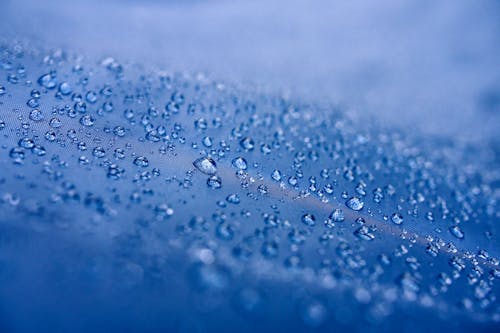 Gratis lagerfoto af blå overflade, regn, tæt på