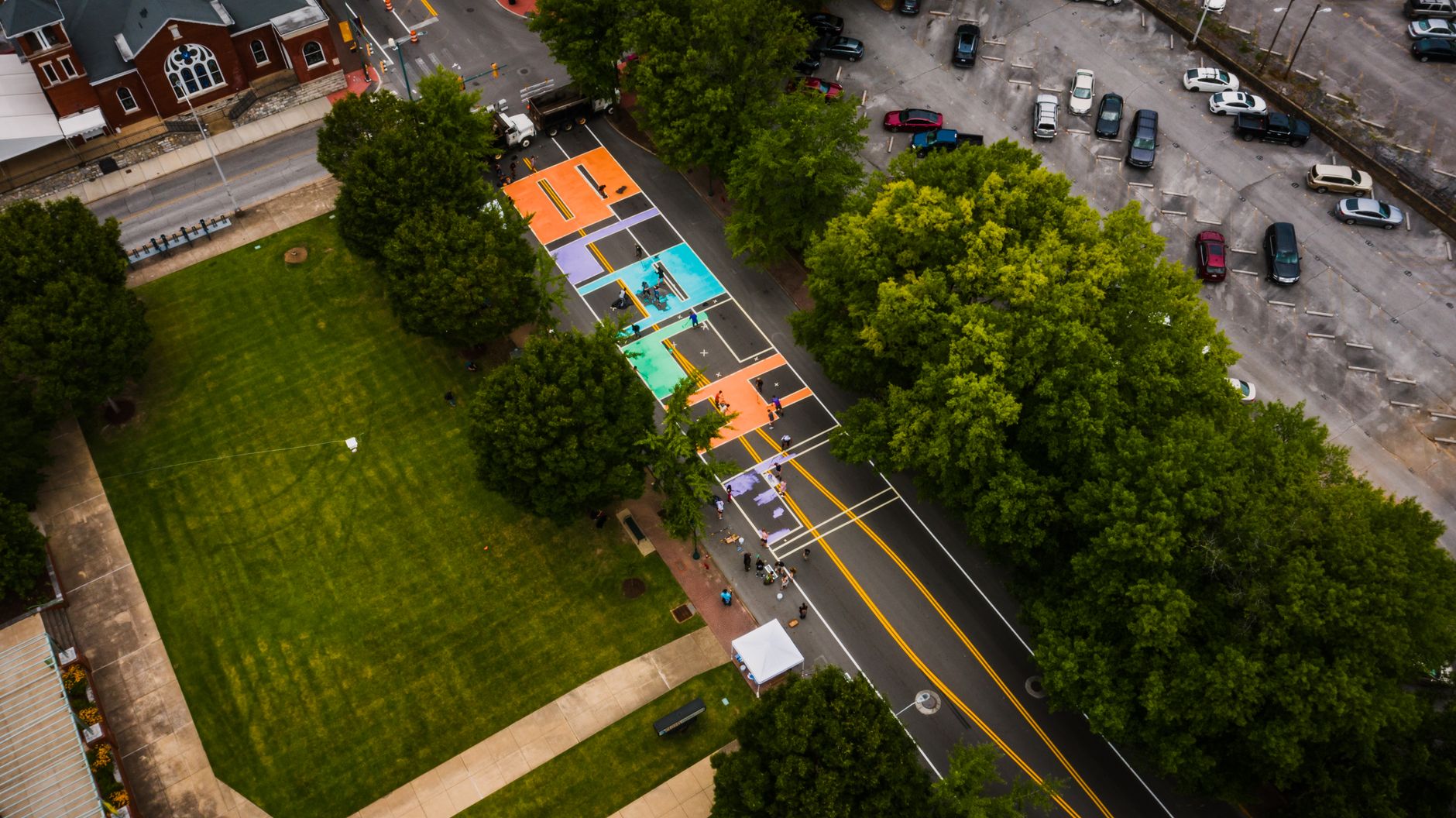 Gallatin Tennessee courthouse square