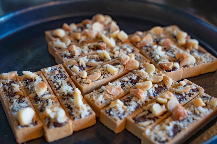 Close-up Of Dessert Bars