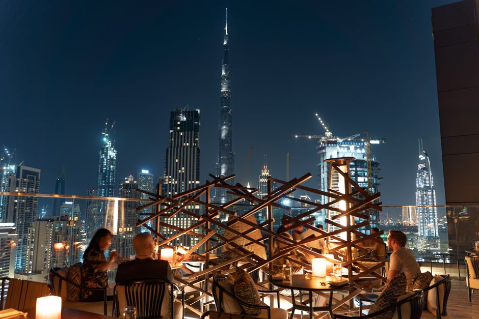 Rooftop bar Nusr-Et Steakhouse - Salt Bae Experience à Downtown