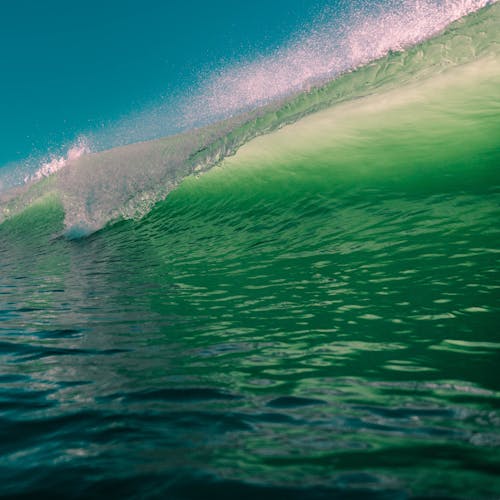 Kostenloses Stock Foto zu ozean, surfen, welle