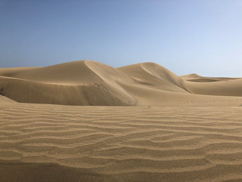 Scenic View of a Desert