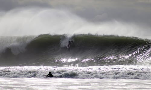 Free stock photo of barrel, bigwave, bluewater