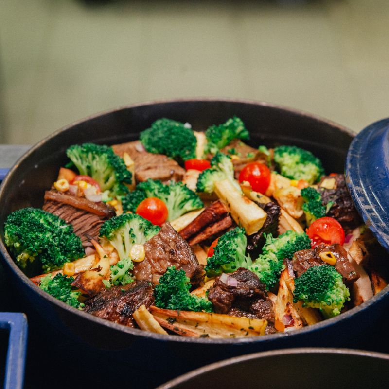 Broccoli Cheese Quinoa Casserole