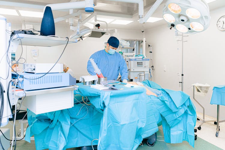 A Doctor In An Operating Room