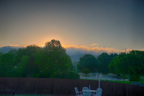 Free stock photo of clouds, mountain, sunrise