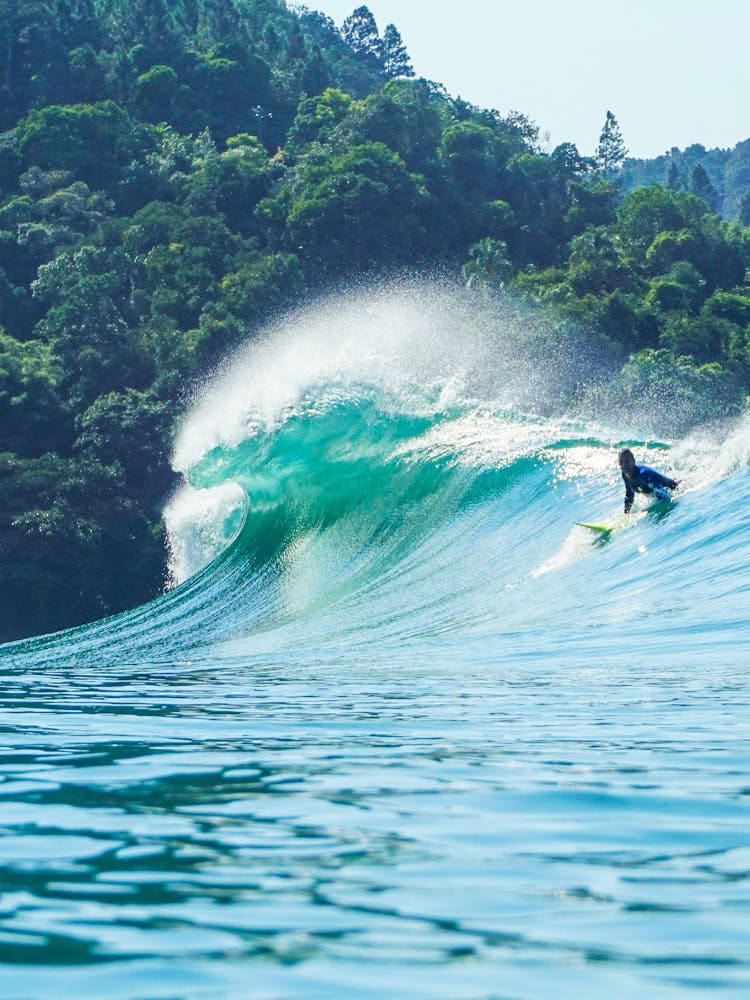 Photo Of A Person Surfing 