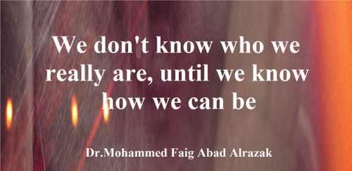 Free stock photo of quote by dr m f a alrazak Stock Photo