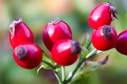 Red Round Fruit