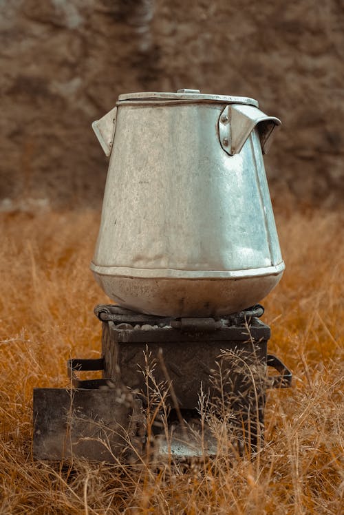Photo of an Antique Kettle