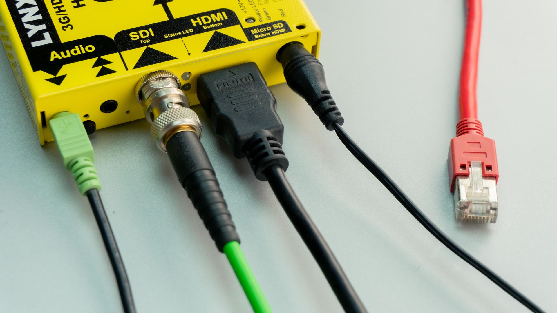 Ethernet Cable on White Surface