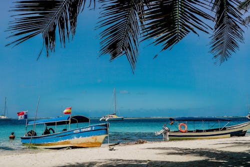 パナマ, ビーチ, ボートの無料の写真素材