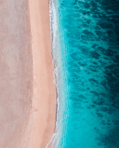 Birds Eye View Photography of a Beach