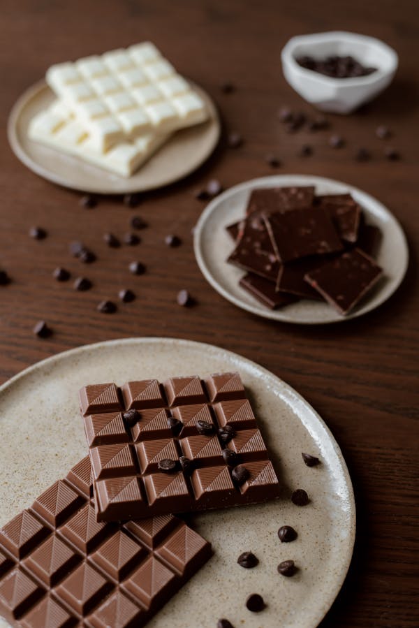 picture showing varieties of chocolate