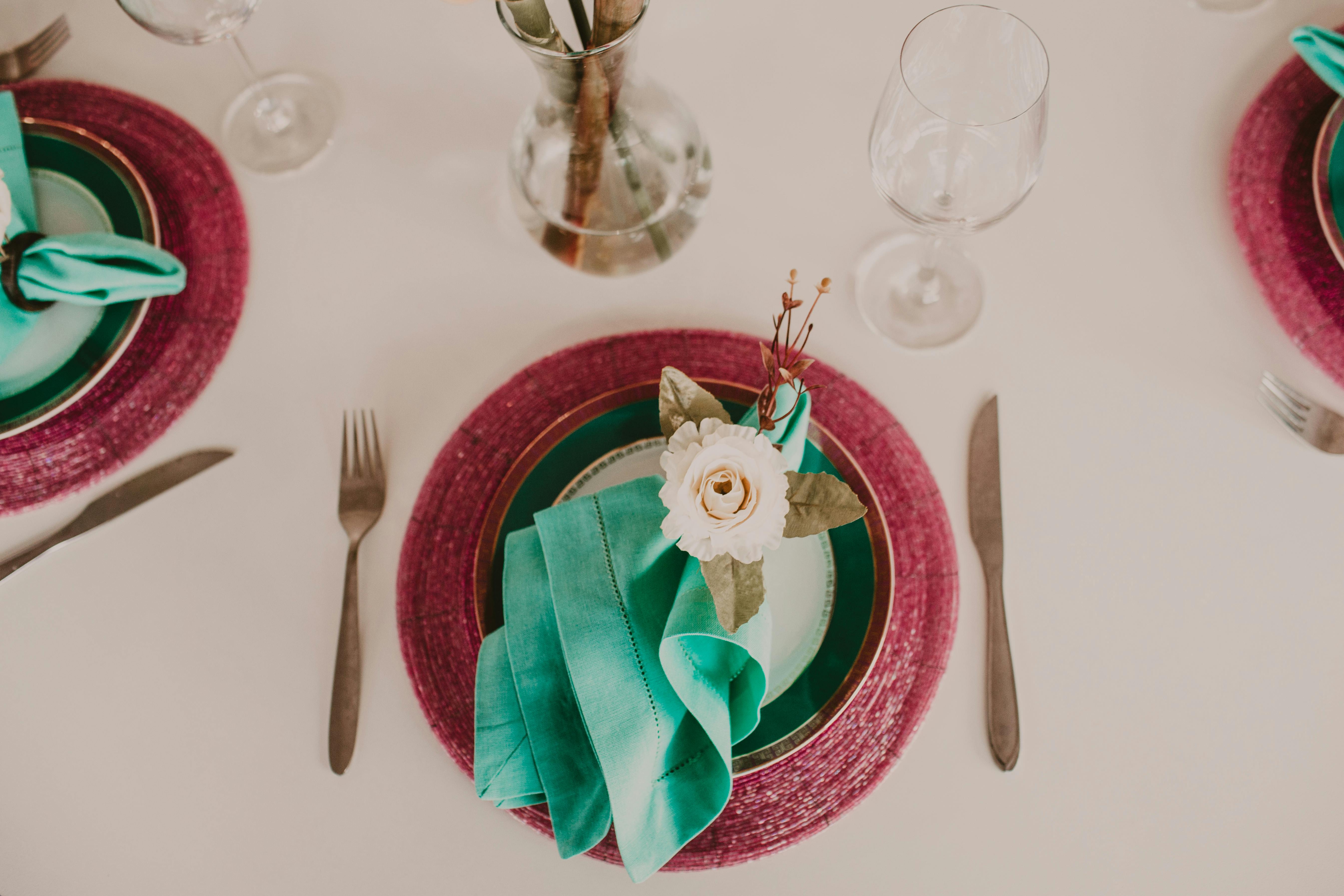 White Fine Dining Set · Free Stock Photo