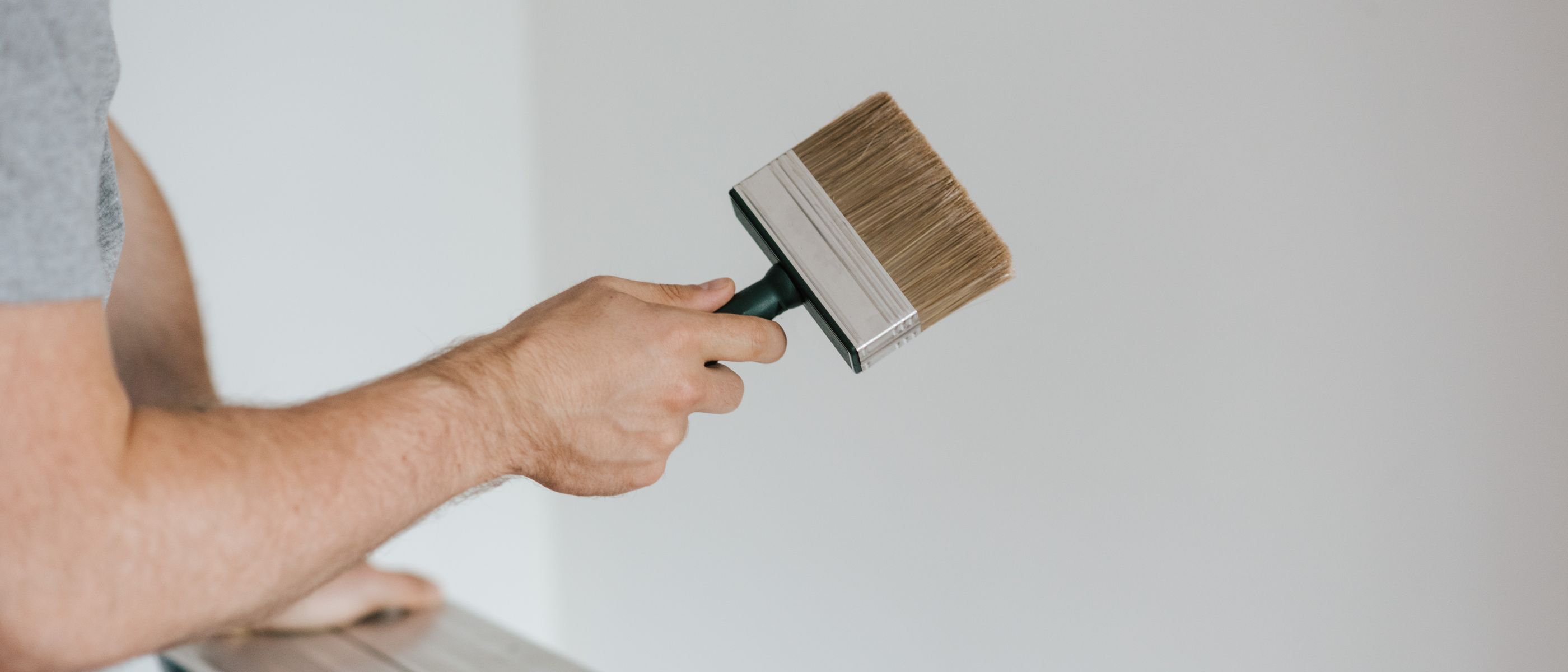 Painters and Decorators in Stroud Green — walls rolled to an even, flat finish