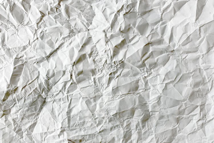 White Crumpled Paper