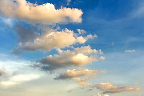 bulut görünümü, bulutlar, bulutlu içeren Ücretsiz stok fotoğraf